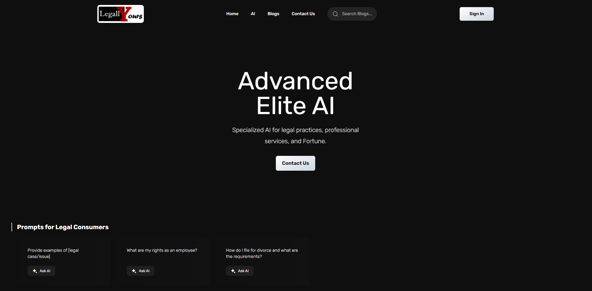 Role of AI in Legal Assistance